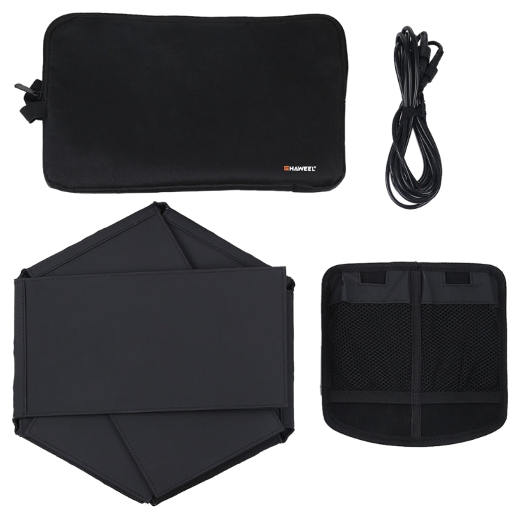 HAWEEL 42W Foldable Umbrella Top Solar Panel Charger with 5V 3.0A Max Dual USB Ports, Support QC3.0 / FCP / SCP/ AFC / SFCP Protocol - HOMEYSPHERE