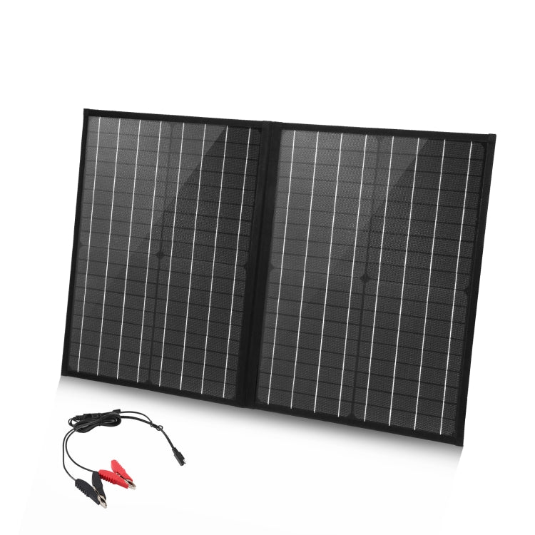 HAWEEL 50W Foldable Solar Panel Charger Travel Folding Bag(Black) - HOMEYSPHERE