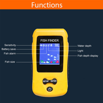 TL86 Portable Wireless Color Screen Fishing Device Fishfinder - HOMEYSPHERE