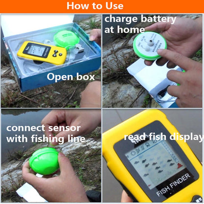 TL86 Portable Wireless Color Screen Fishing Device Fishfinder - HOMEYSPHERE