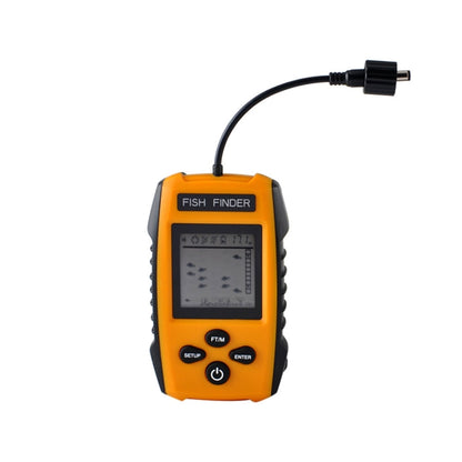 Portable Wired Fish Finder with Sonar Sensor Transducer and LCD Display - HOMEYSPHERE