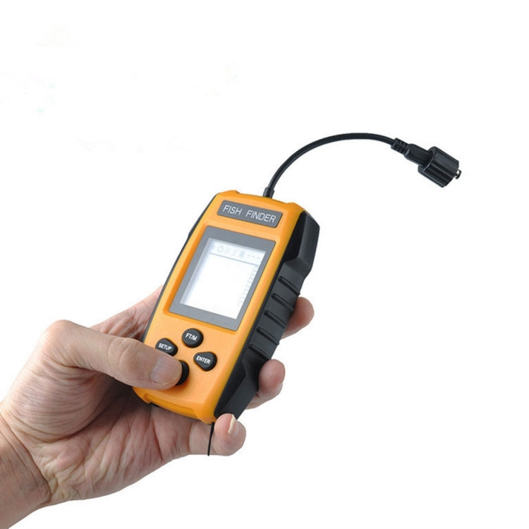 Portable Wired Fish Finder with Sonar Sensor Transducer and LCD Display - HOMEYSPHERE