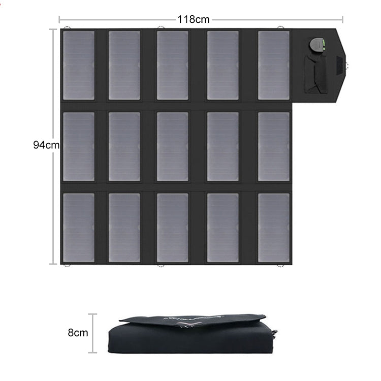 ALLPOWERS Portable Solar Panel Charger 100W 18V Foldable Solar Panel Solar Battery Charger - HOMEYSPHERE