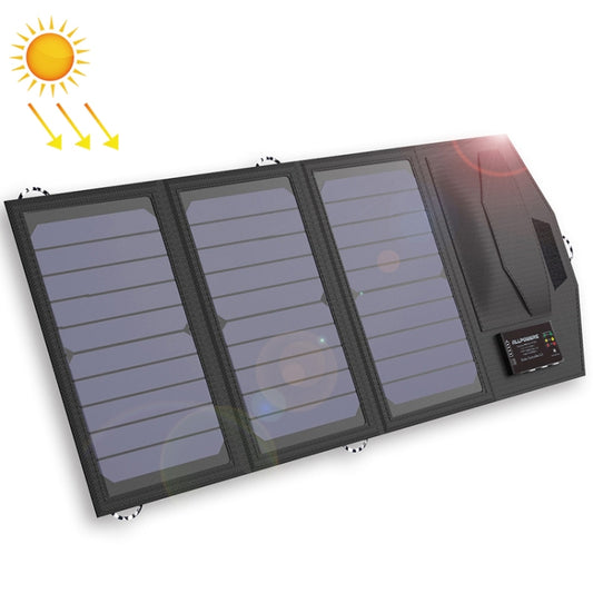 ALLPOWERS Solar Battery Charger Portable 5V 15W Dual USB+ Type-C Portable Solar Panel Charger Outdoors Foldable Solar Panel - HOMEYSPHERE