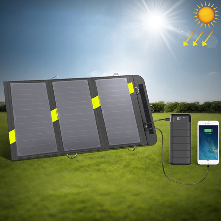 ALLPOWERS 20W 5V Solar Phone Charger Dual USB Output Portable Solar Panel - HOMEYSPHERE