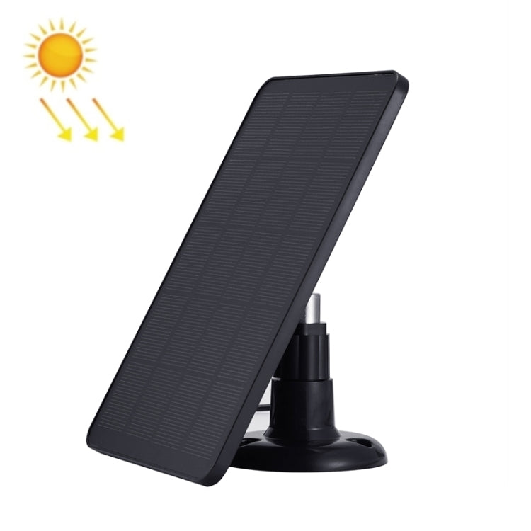 CSP-4W Low Power Surveillance Camera Doorbell Solar Charging Pad(Black) - HOMEYSPHERE