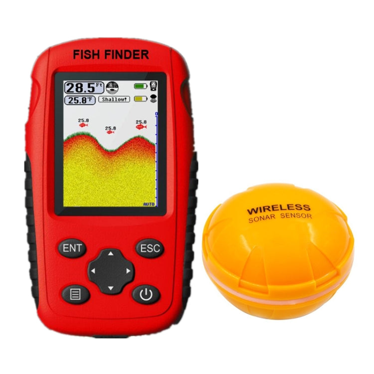 FF998 Wireless Ultrasonic Fish Finder Sonar Underwater Visual HD Angler Detector - HOMEYSPHERE