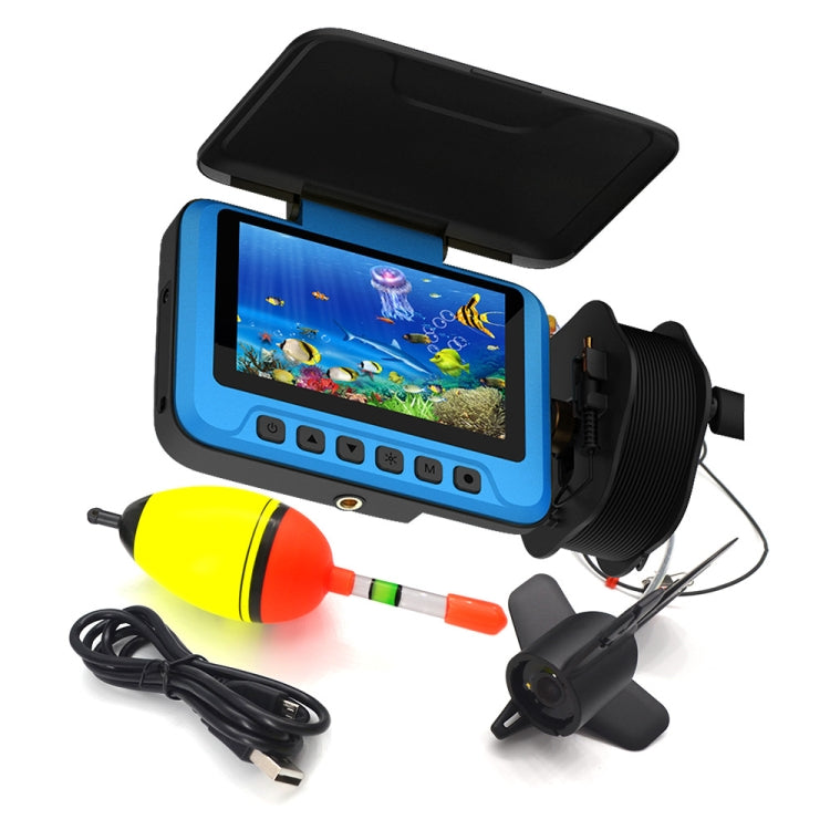 FDV3000 Fish Finder Camera Underwater Monitoring Fishing Sonar Sensor 4.3 Inch Display LED Digital Zoom 4X Ice Boat Fishfinder - HOMEYSPHERE